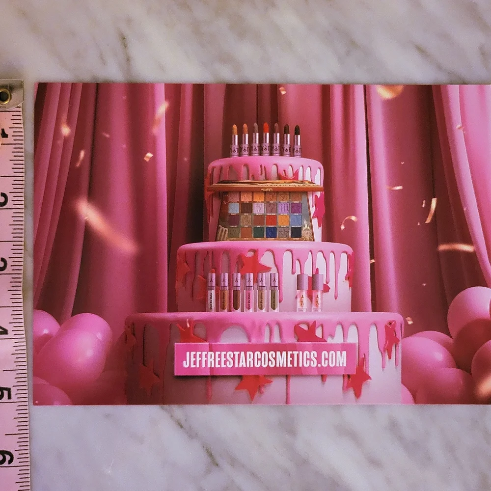 Jeffree Star Scorpio Birthday Collection Card